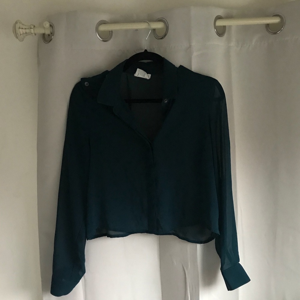 Lush teal top